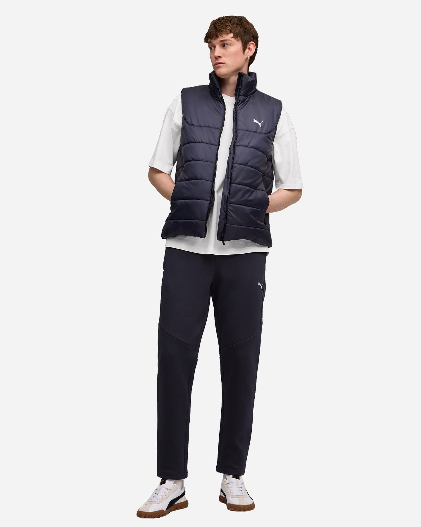 Pantalone PUMA EVOSTRIPE M - Blu Navy - 4 | Cisalfa Sport