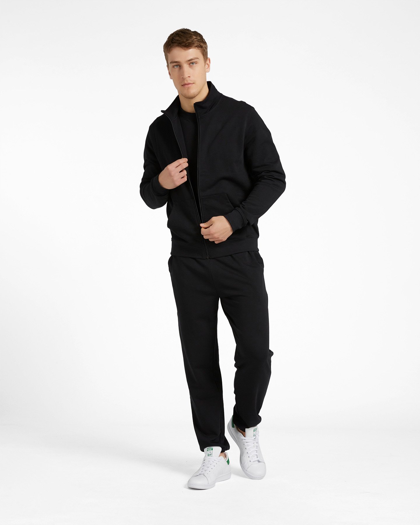 Felpa ABC TRACK FULLZIP M - Nero - 1 | Cisalfa Sport