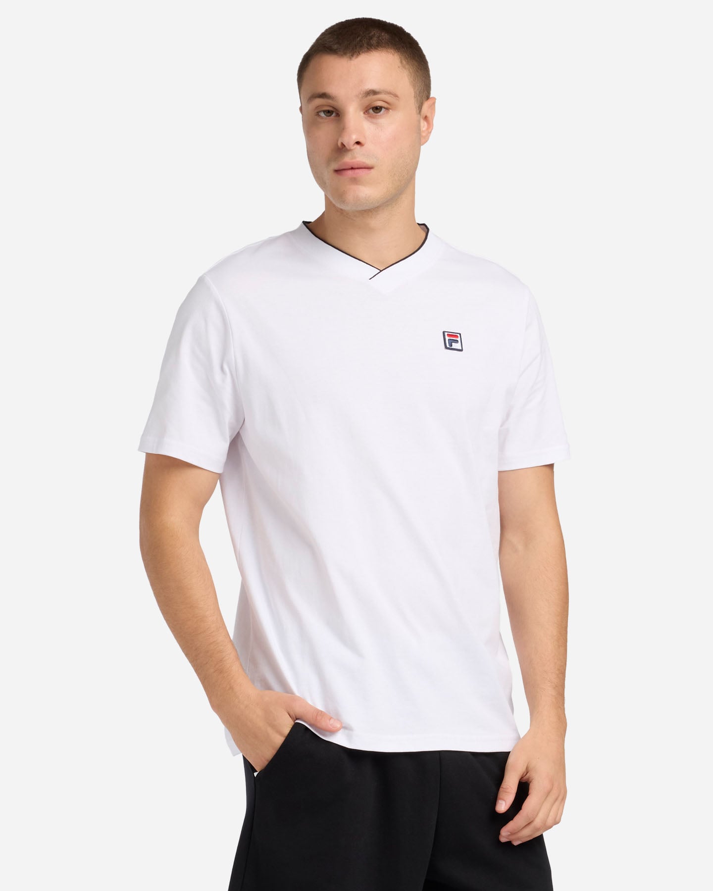 T-shirt FILA CLASSIC DYNAMISM M - Bianco - 1 | Cisalfa Sport