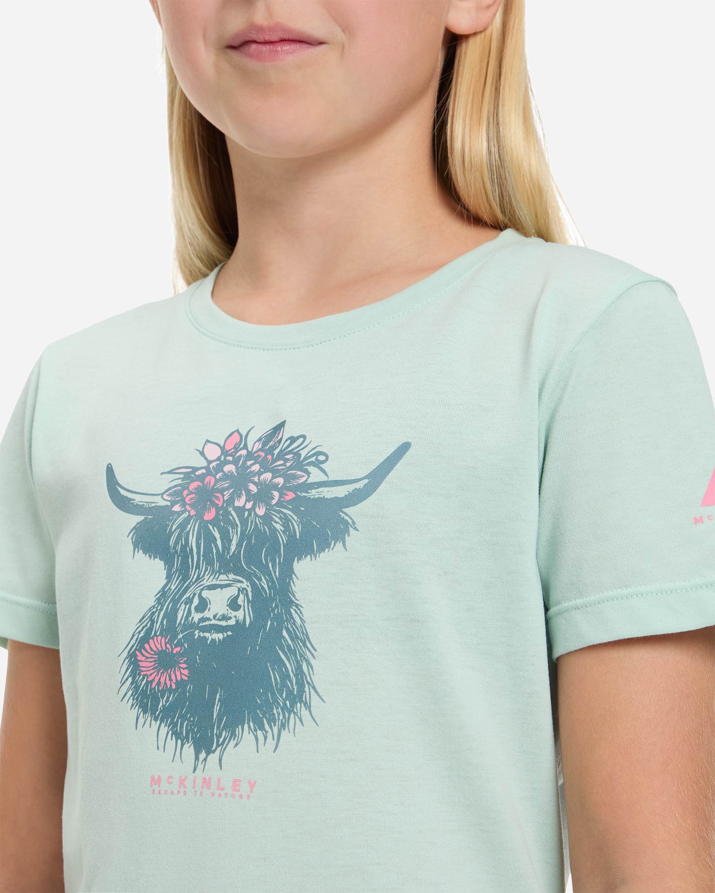 T-shirt MCKINLEY ELLIS III JR - Azzurro - 3 | Cisalfa Sport