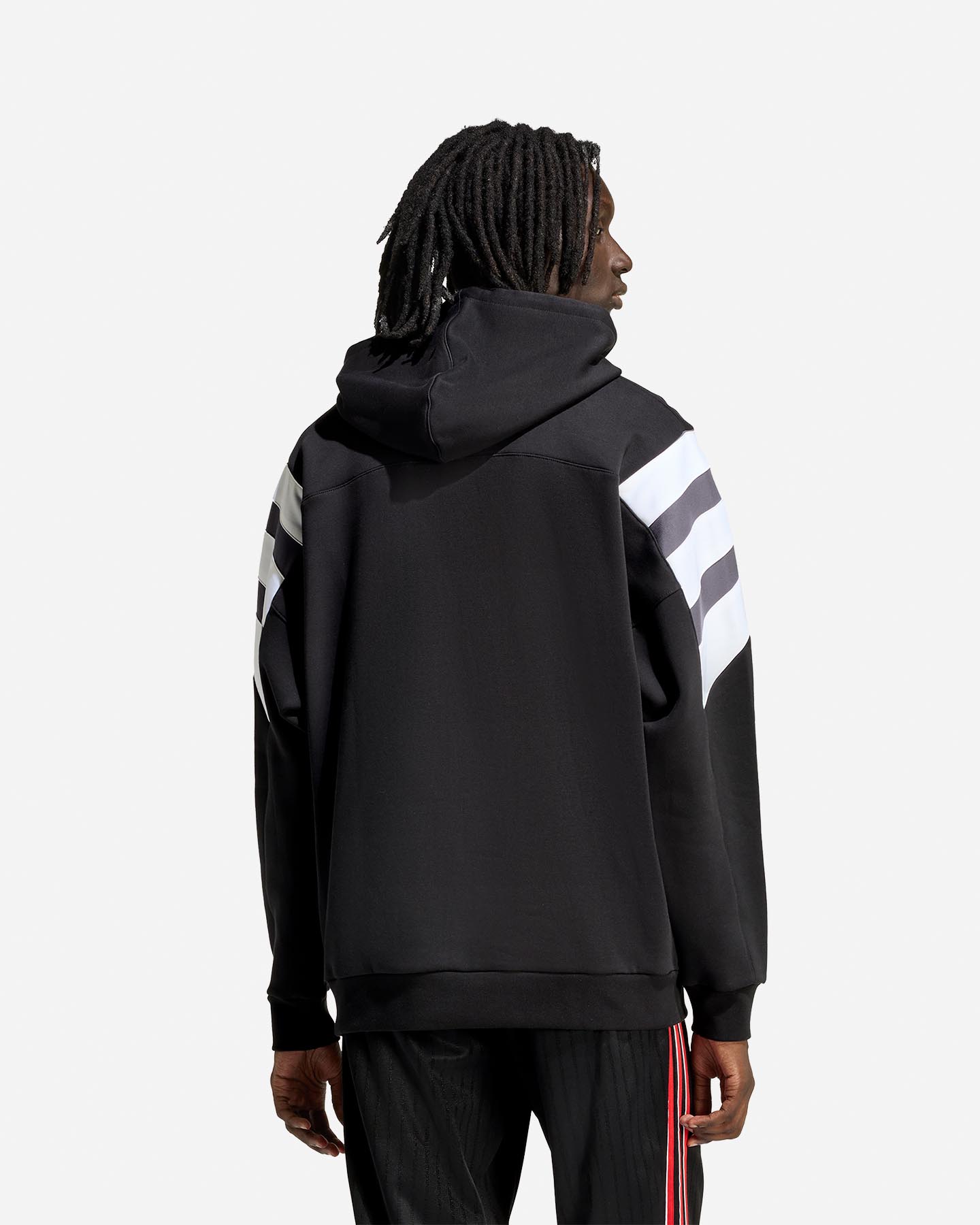 Felpa ADIDAS ORIGINALS SANTIAGO M - Nero - 2 | Cisalfa Sport
