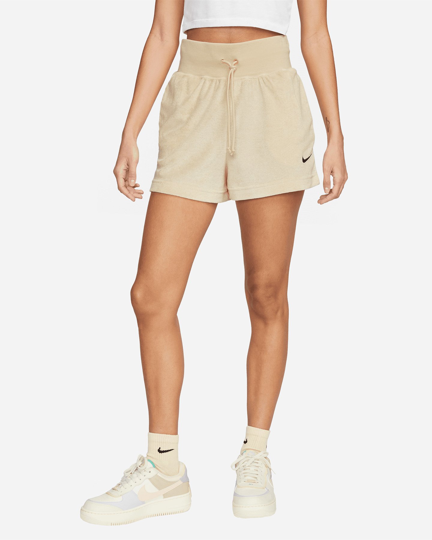 Pantaloncini NIKE SMALL LOGO W - Bianco - 0 | Cisalfa Sport