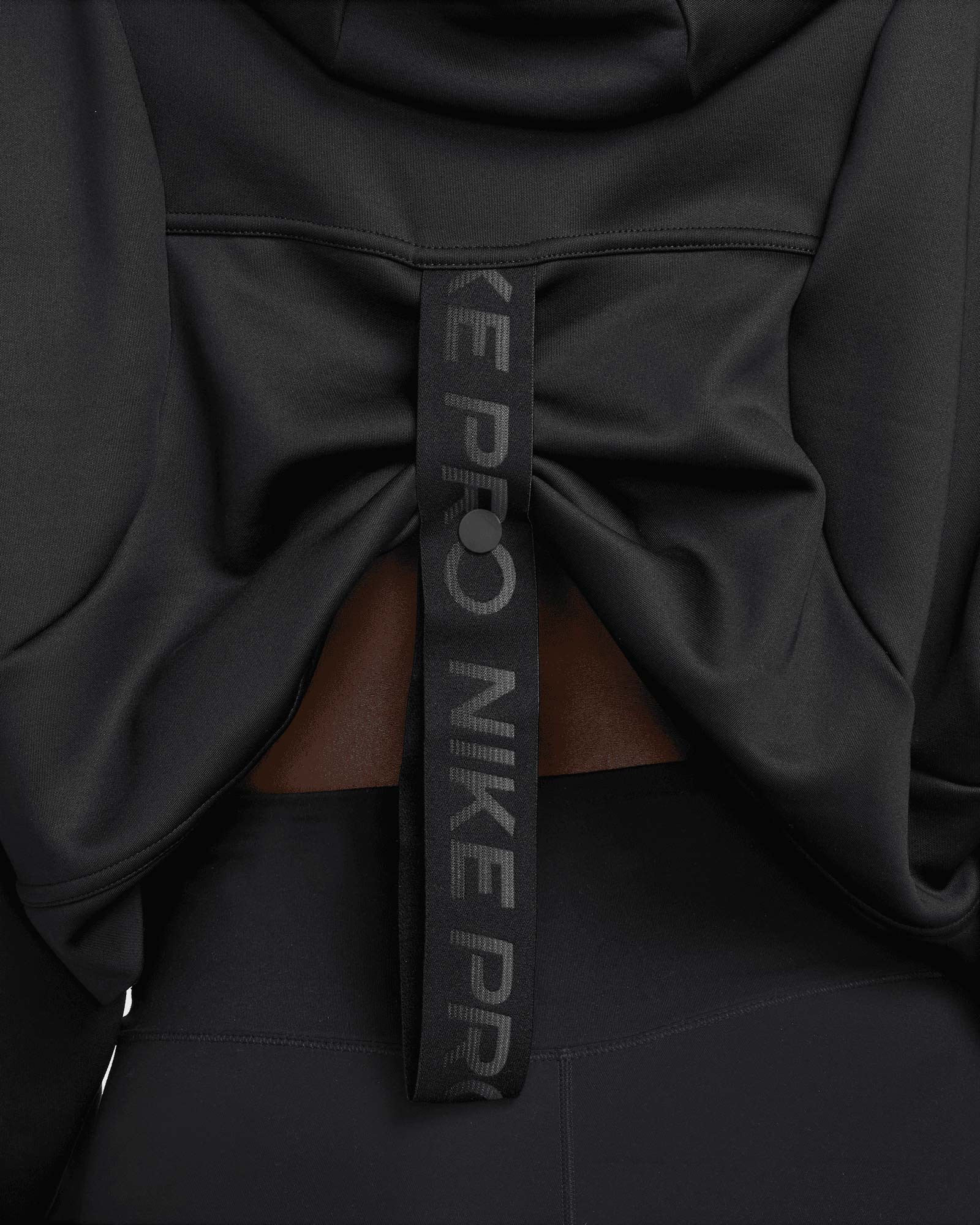 Felpa training NIKE PRO GRX W - Nero - 2 | Cisalfa Sport