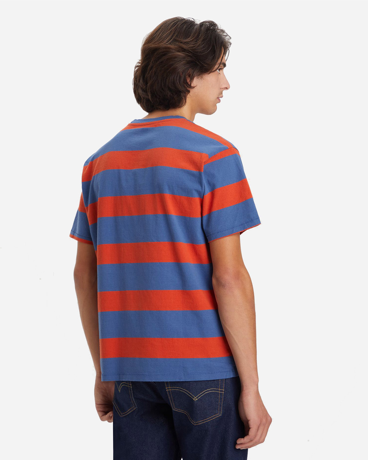 T-shirt LEVI'S STRIPED M - Blu - 1 | Cisalfa Sport
