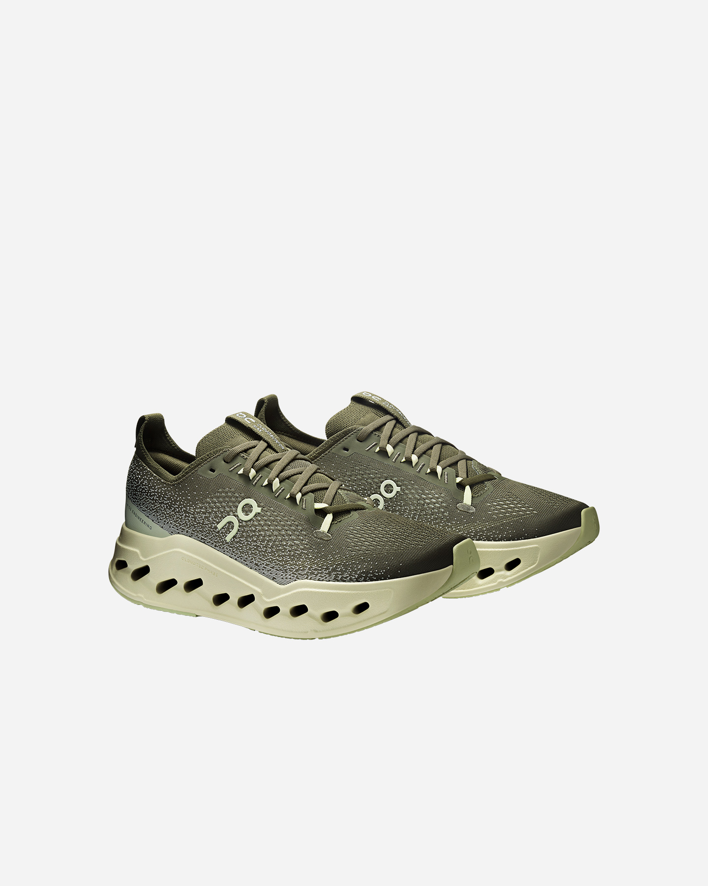 Scarpe running ON CLOUDSURFER MAX M - Verde - 1 | Cisalfa Sport