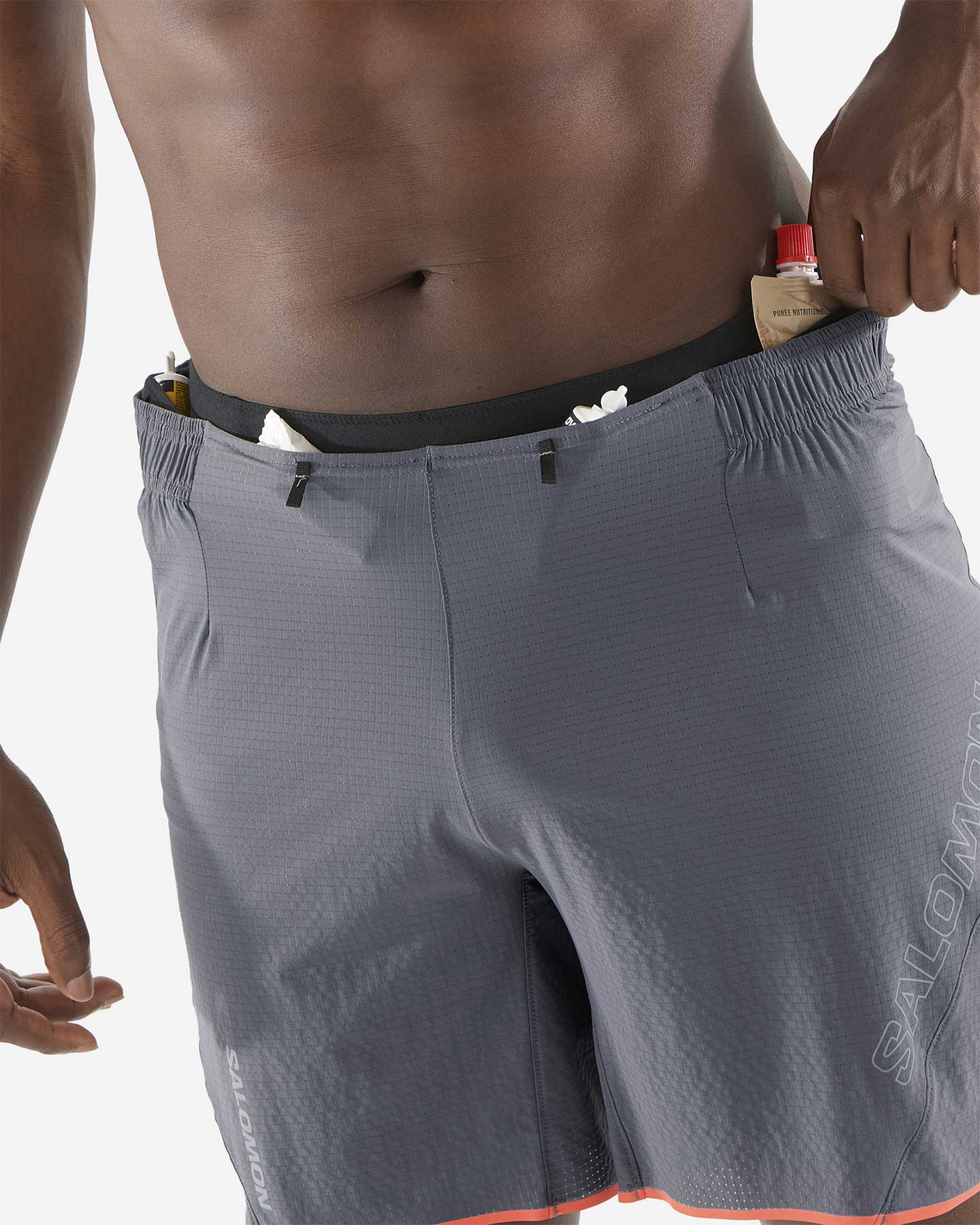 Short running SALOMON SENSE AERO 7 M - Grigio - 2 | Cisalfa Sport