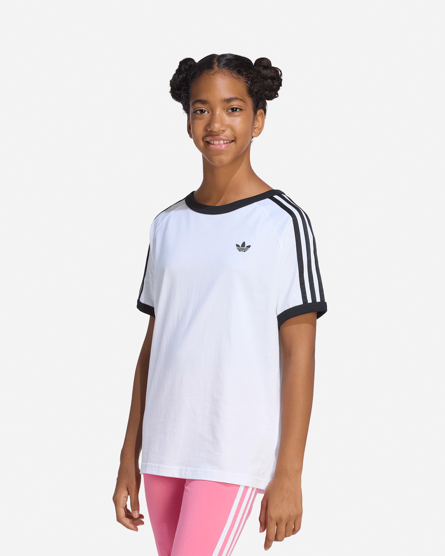 T-shirt ADIDAS 3STRIPES JR - Bianco - 1 | Cisalfa Sport