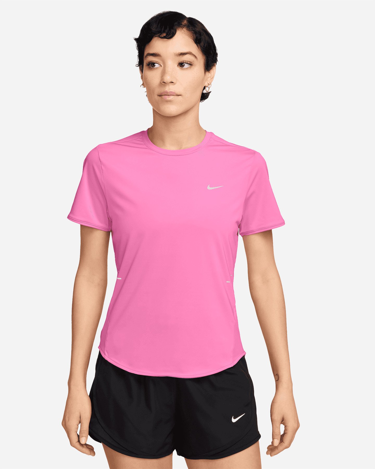 T-shirt running NIKE SWIFT W - Viola - 0 | Cisalfa Sport