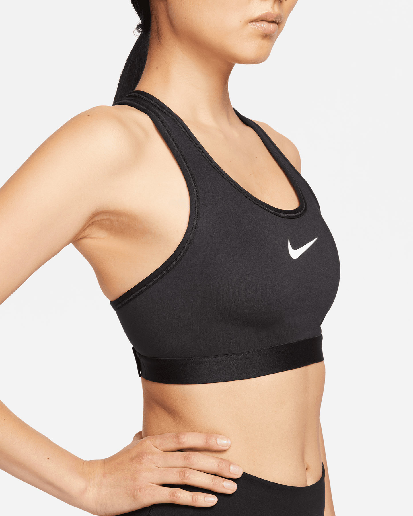 Bra training NIKE SMALL LOGO W - Nero - 3 | Cisalfa Sport