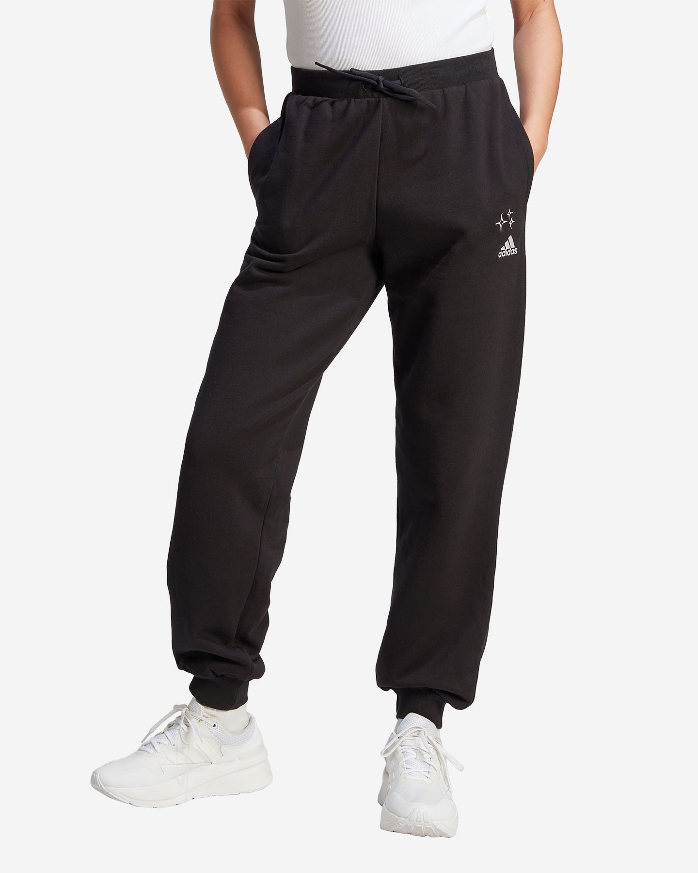 Pantalone ADIDAS BRAND LOVE W - Nero - 1 | Cisalfa Sport