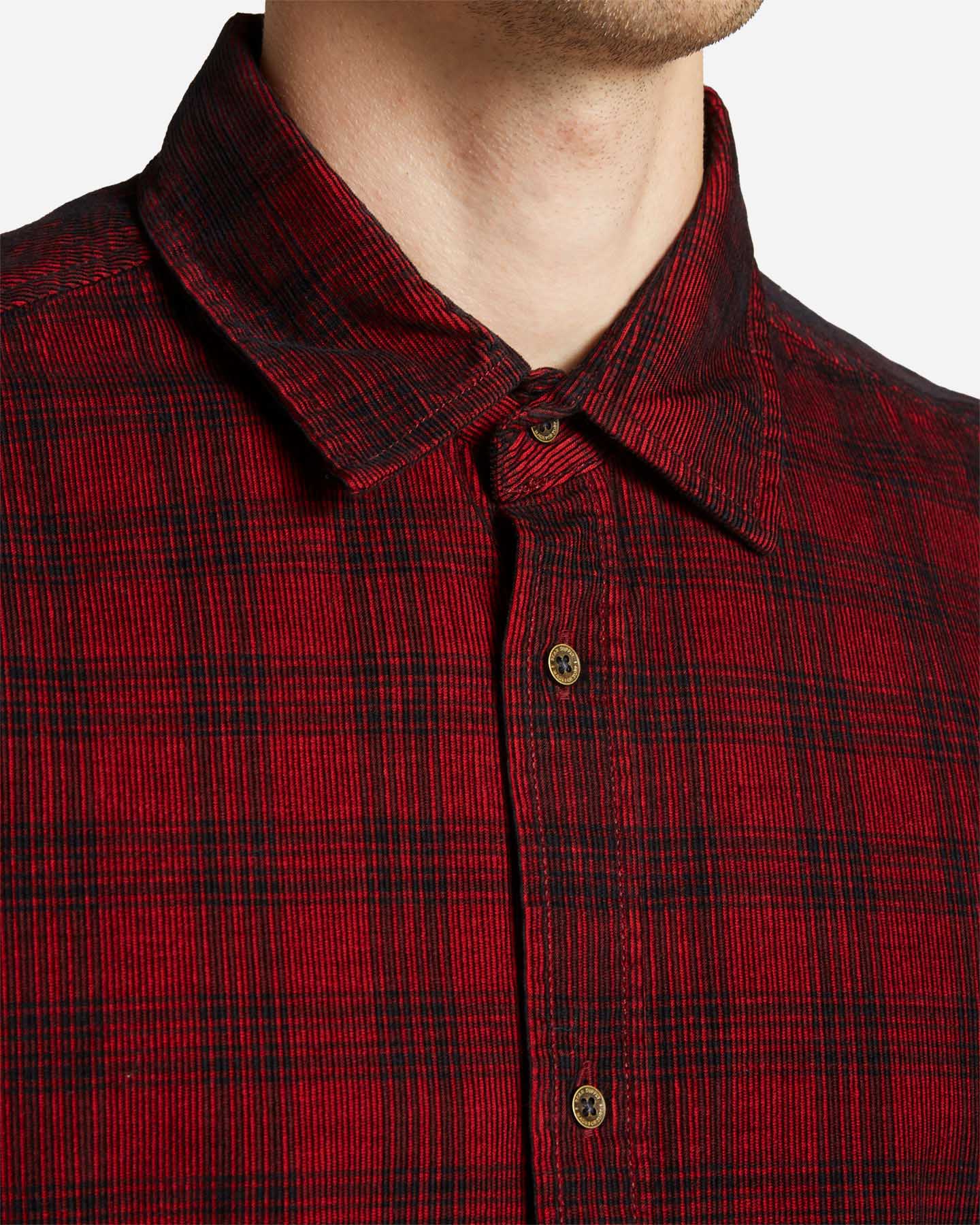 Camicia BEAR STREETWEAR URBAN STYLE M - Rosso - 4 | Cisalfa Sport