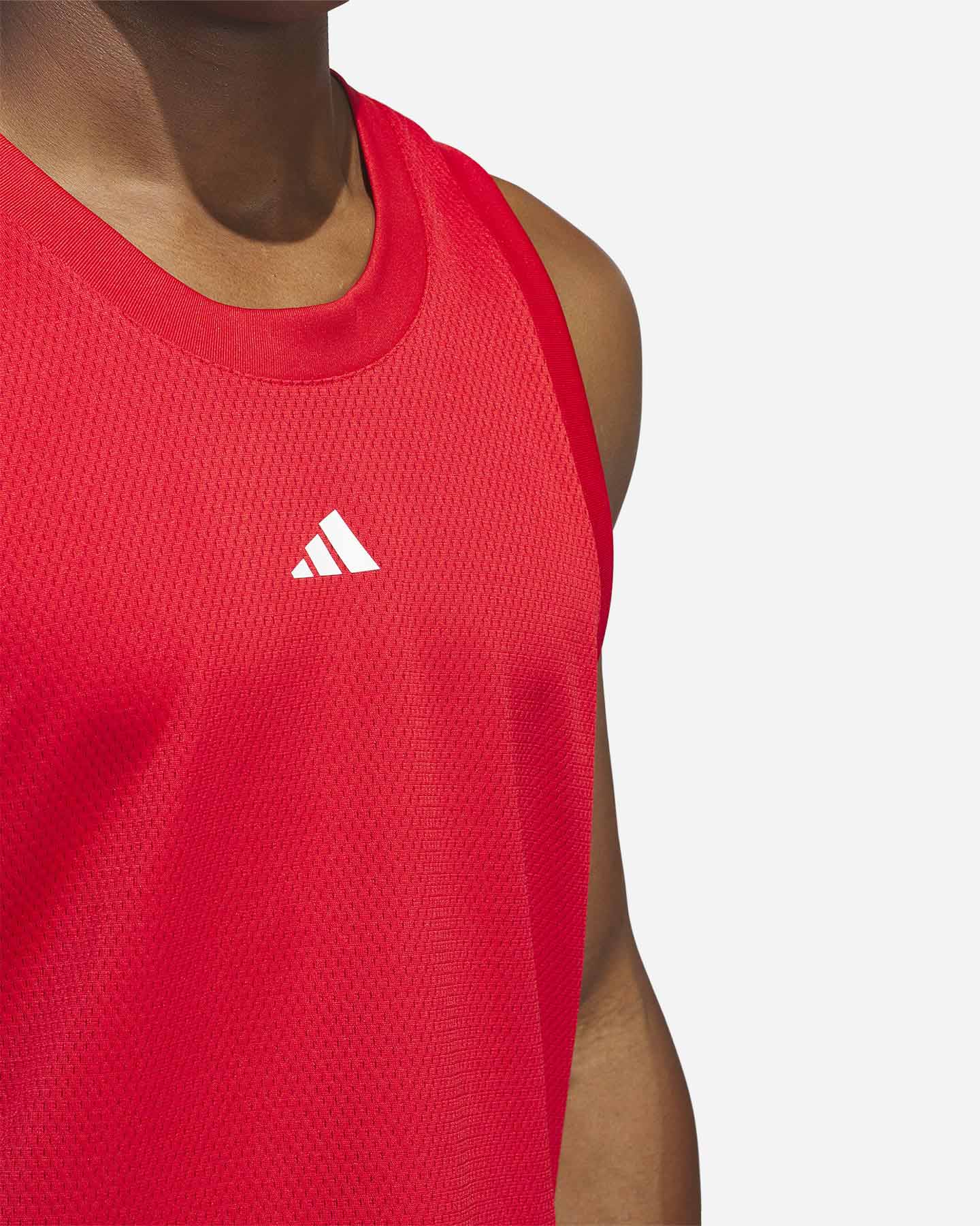 Maglia basket ADIDAS LEGENDS M - Rosso - 4 | Cisalfa Sport