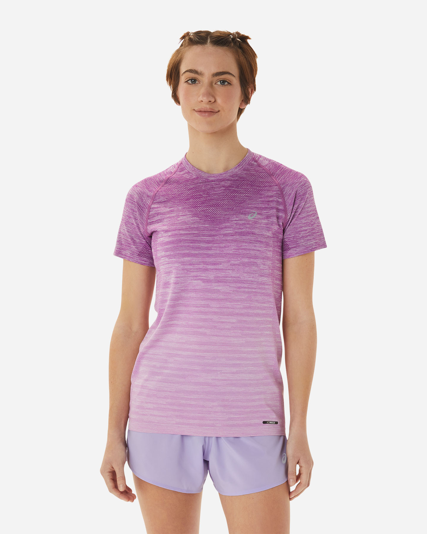 T-shirt running ASICS SEAMLESS W - Rosa - 0 | Cisalfa Sport