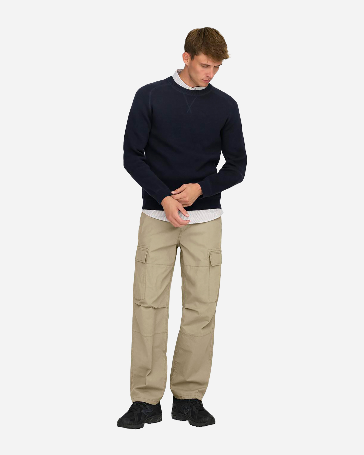 Maglione ONLY & SONS PIN M - Blu - 3 | Cisalfa Sport