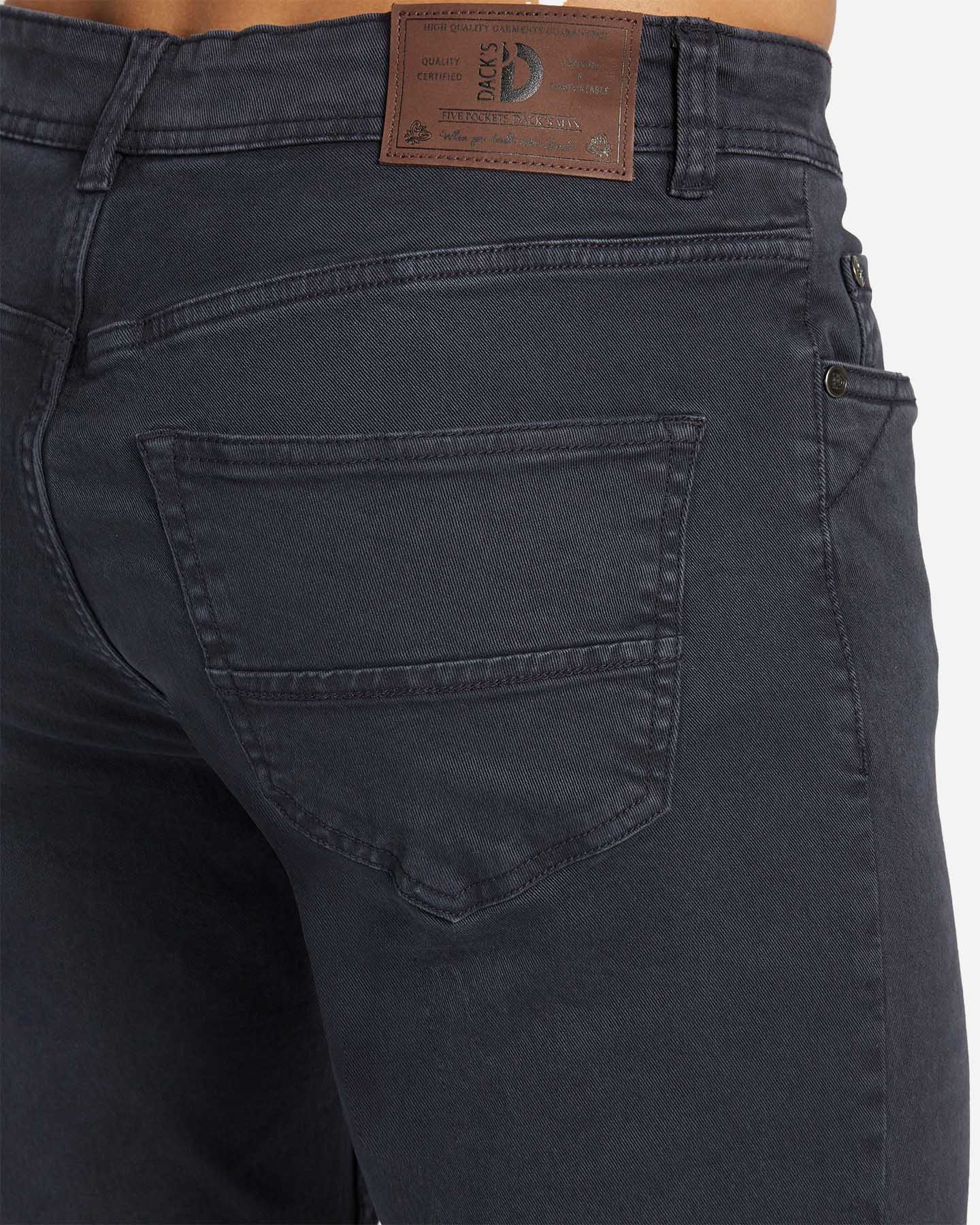 Pantalone DACK'S 5TS SLIM TWILL M - Blu - 3 | Cisalfa Sport