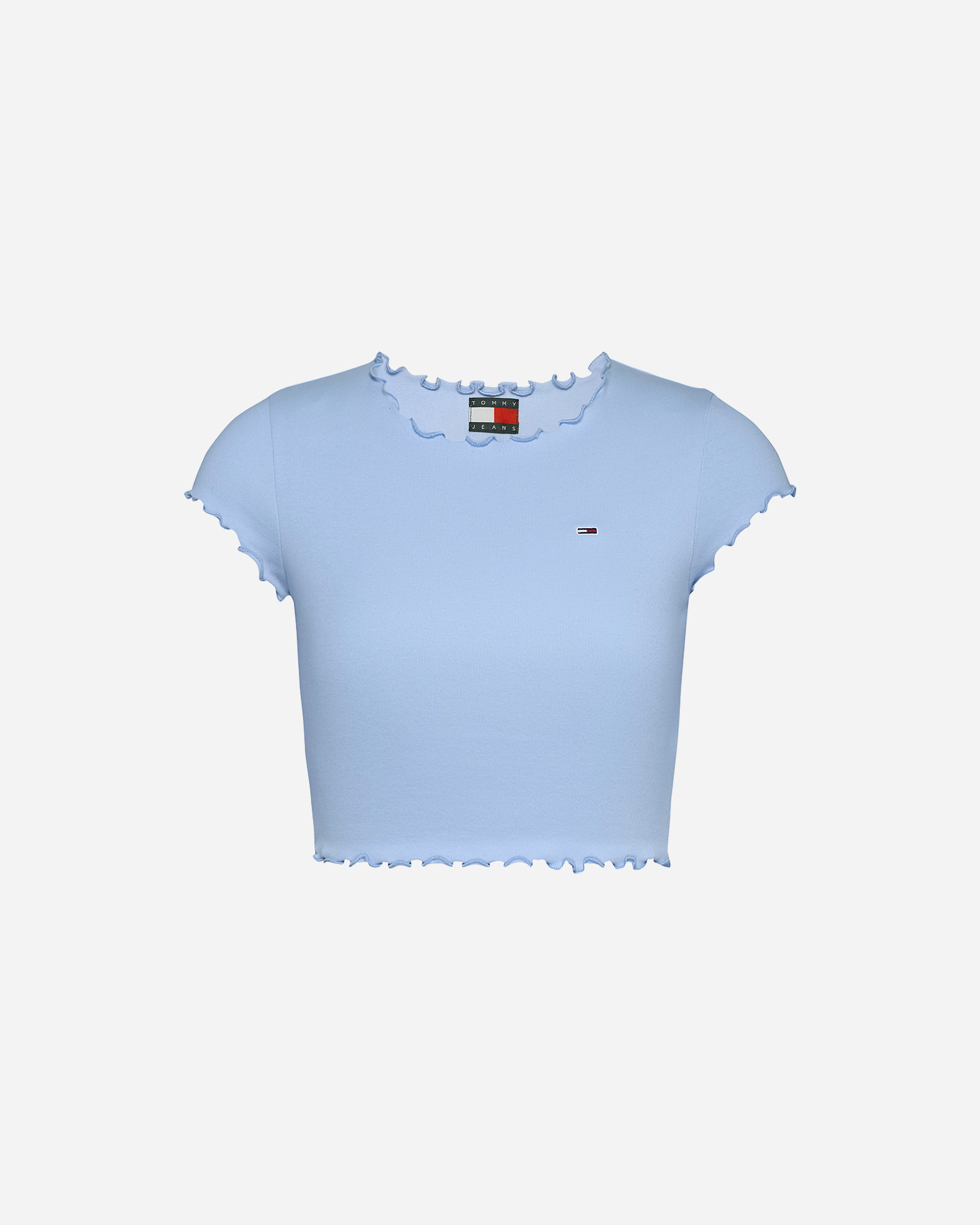 T-shirt TOMMY HILFIGER SLIM BABYLOCK W - Azzurro - 0 | Cisalfa Sport