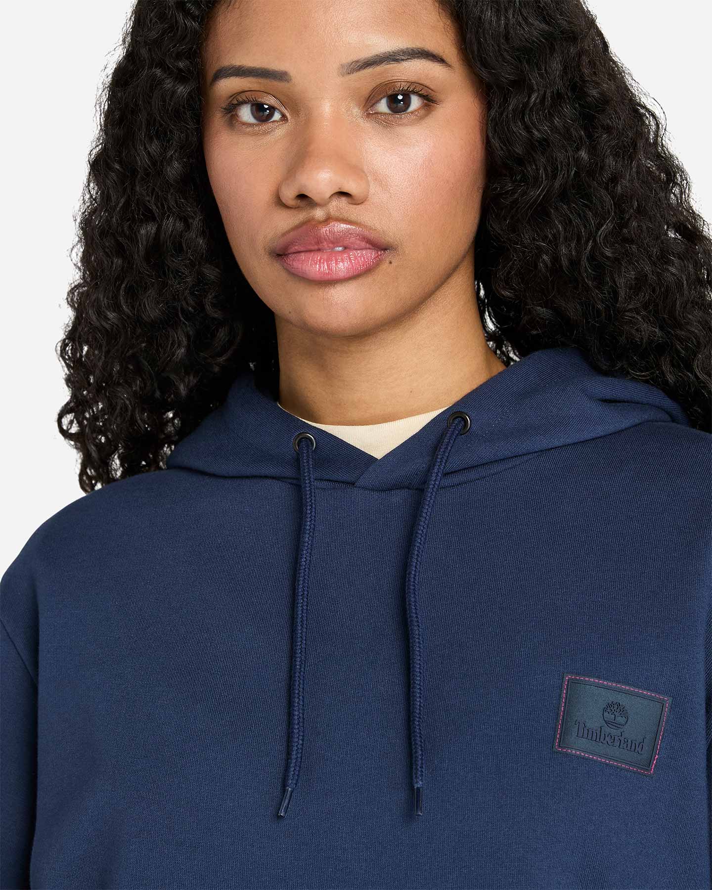 Felpa TIMBERLAND BADGE M - Blu - 4 | Cisalfa Sport