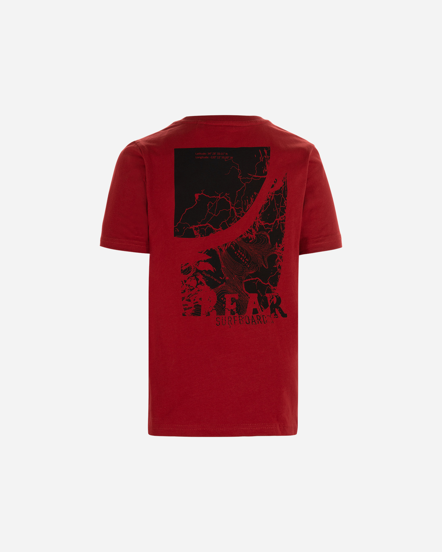 T-shirt BEAR ICONIC JR - Rosso - 1 | Cisalfa Sport