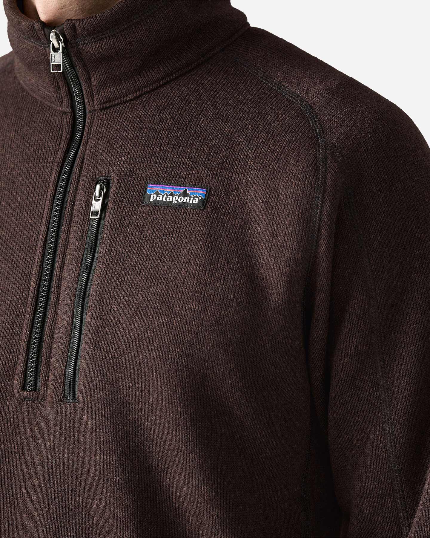 Pile PATAGONIA BETTER SWEATER 1/4 M - Marrone - 4 | Cisalfa Sport