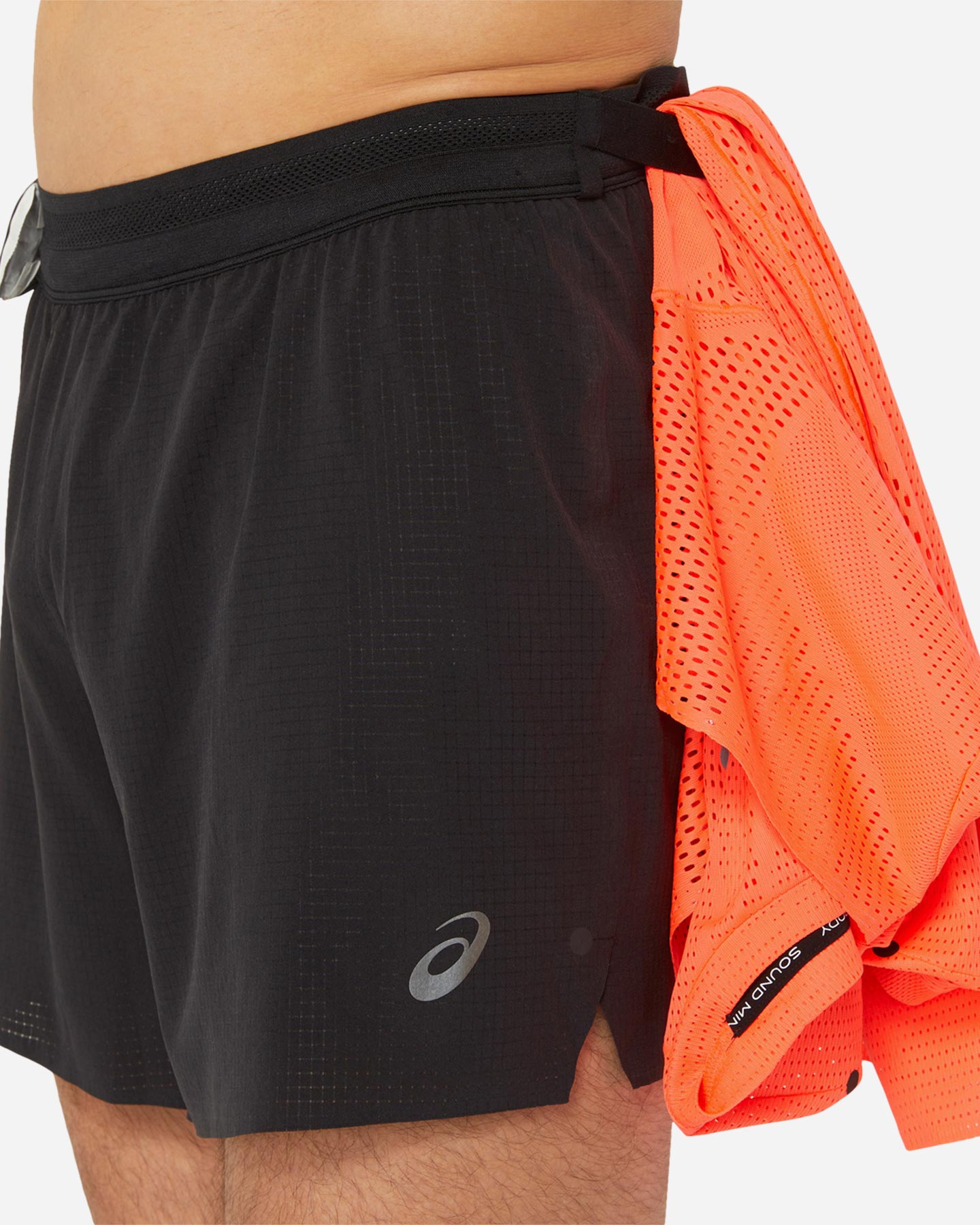 Short running ASICS METARUN 5IN M - Nero - 4 | Cisalfa Sport