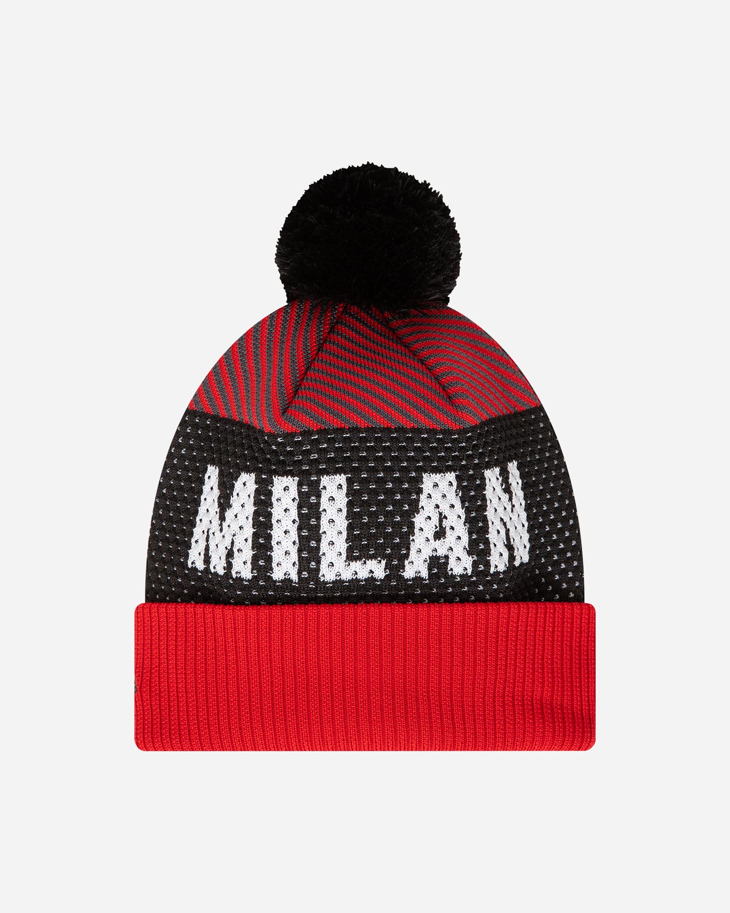 Accessorio calcio ufficiale NEW ERA KNIT MEDIUM MILAN FANGEAR M - Rosso - 1 | Cisalfa Sport