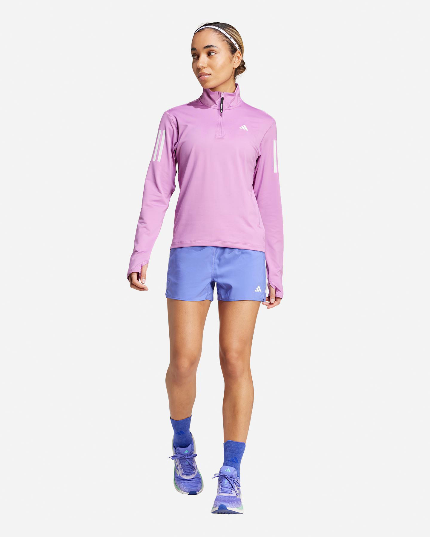 Maglia running ADIDAS OTR W - Rosa - 3 | Cisalfa Sport