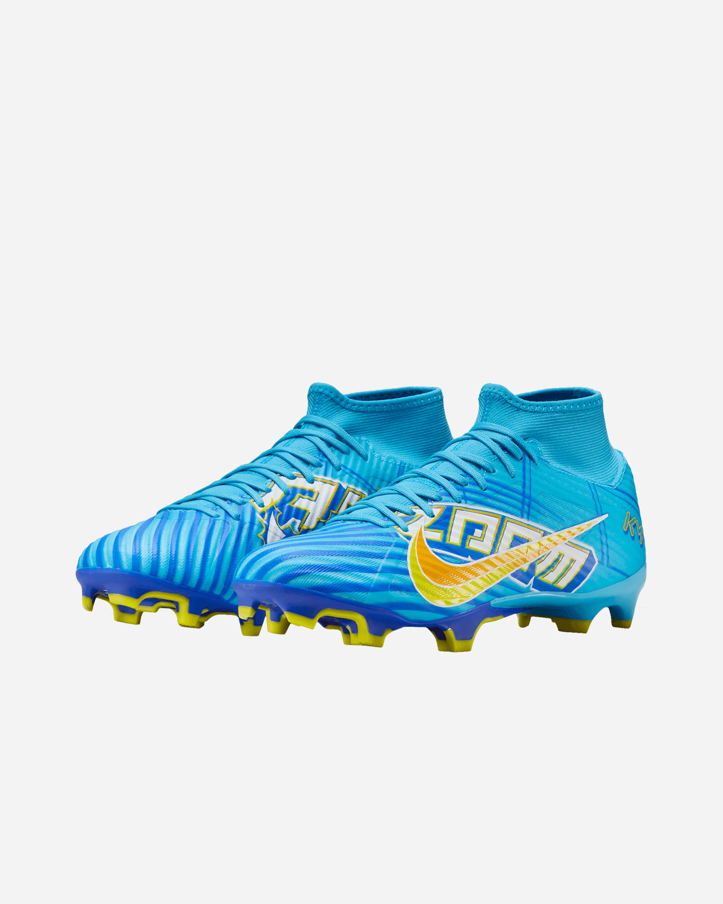 Scarpe calcio NIKE ZOOM MERCURIAL SUPERFLY 9 ACADEMY KM MG M - Azzurro - 1 | Cisalfa Sport