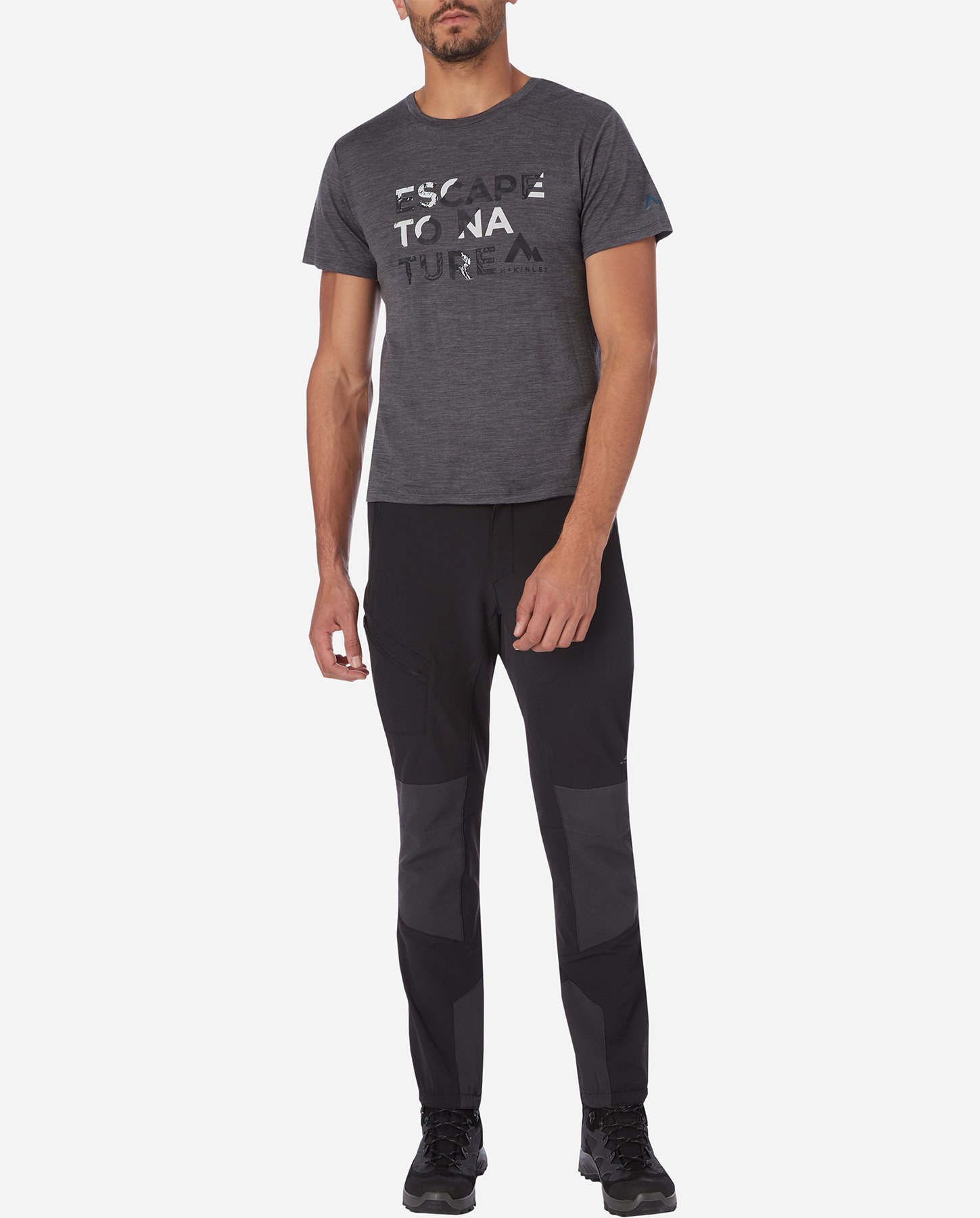 Pantalone outdoor MCKINLEY BEIRA M - Nero - 3 | Cisalfa Sport