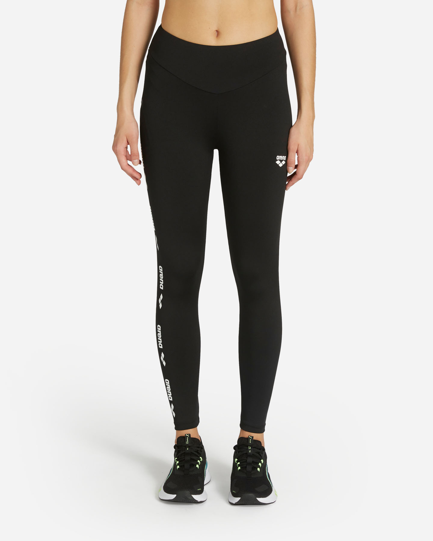 Leggings ARENA LOGO W - Nero - 0 | Cisalfa Sport