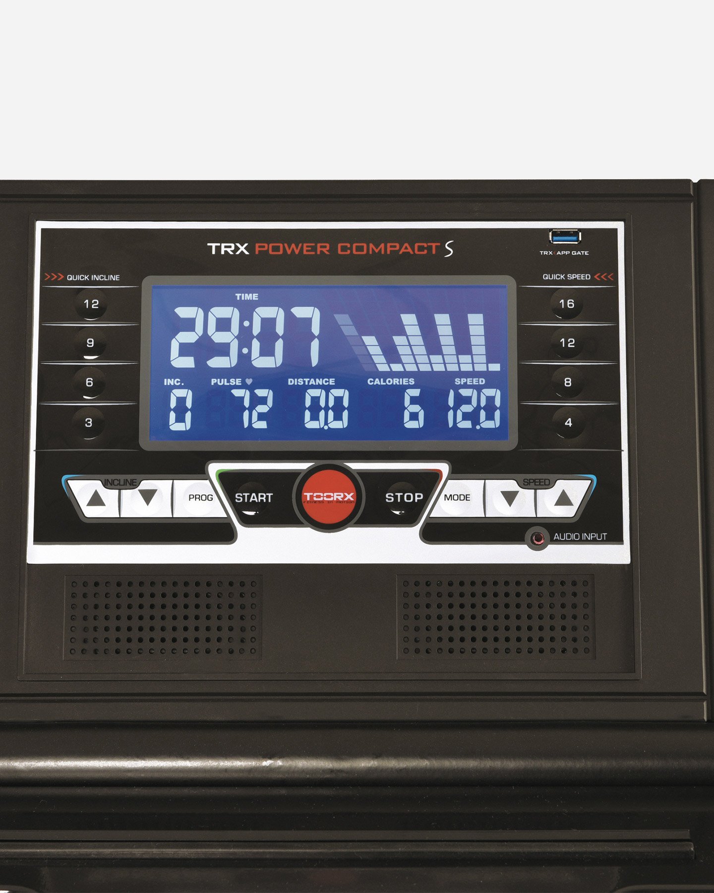 Tapis roulant TOORX POWER COMPACT S - Nero - 2 | Cisalfa Sport