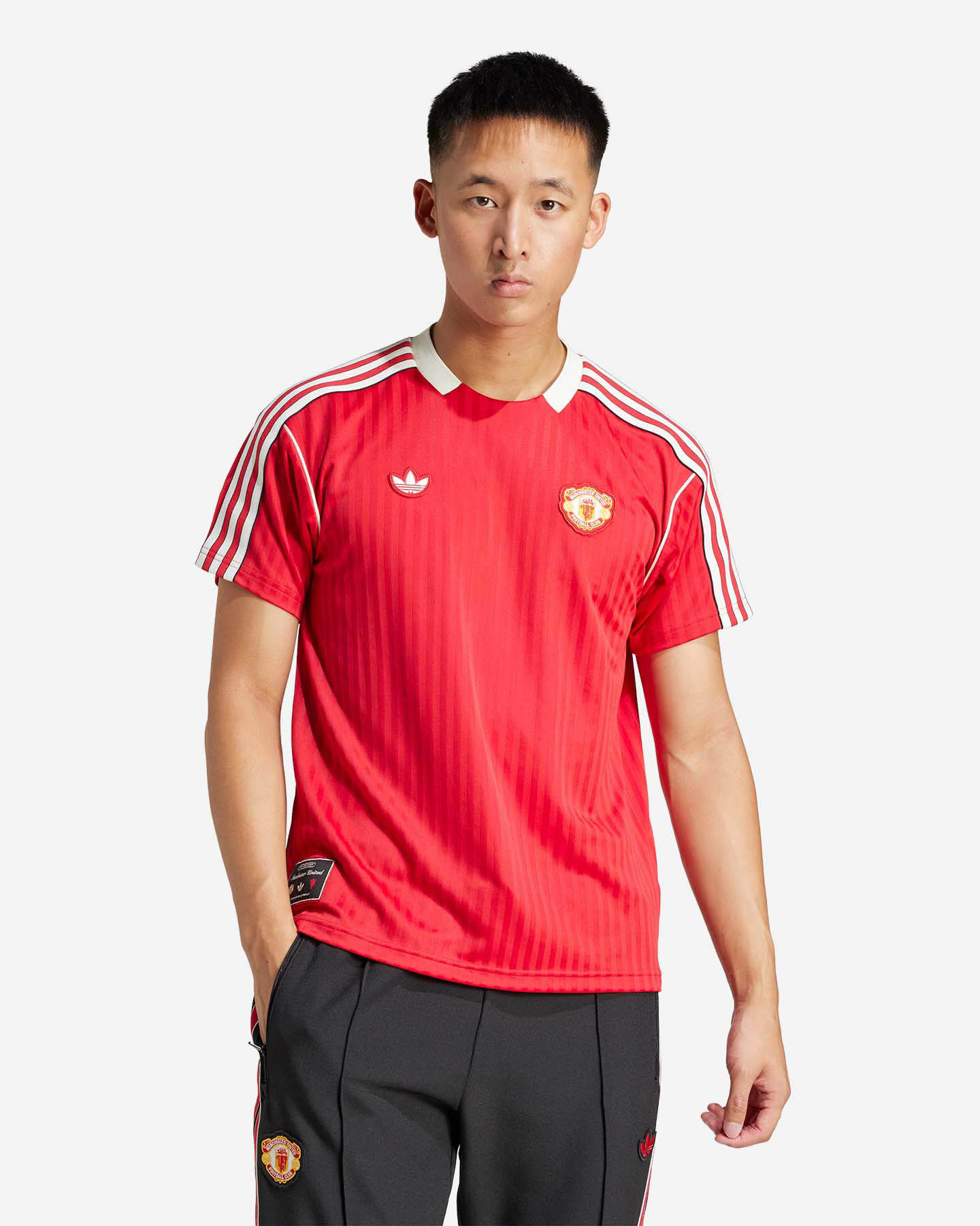 Abbigliamento calcio ufficiale ADIDAS MANCHESTER UNITED FC ICON OG M - Rosso - 2 | Cisalfa Sport