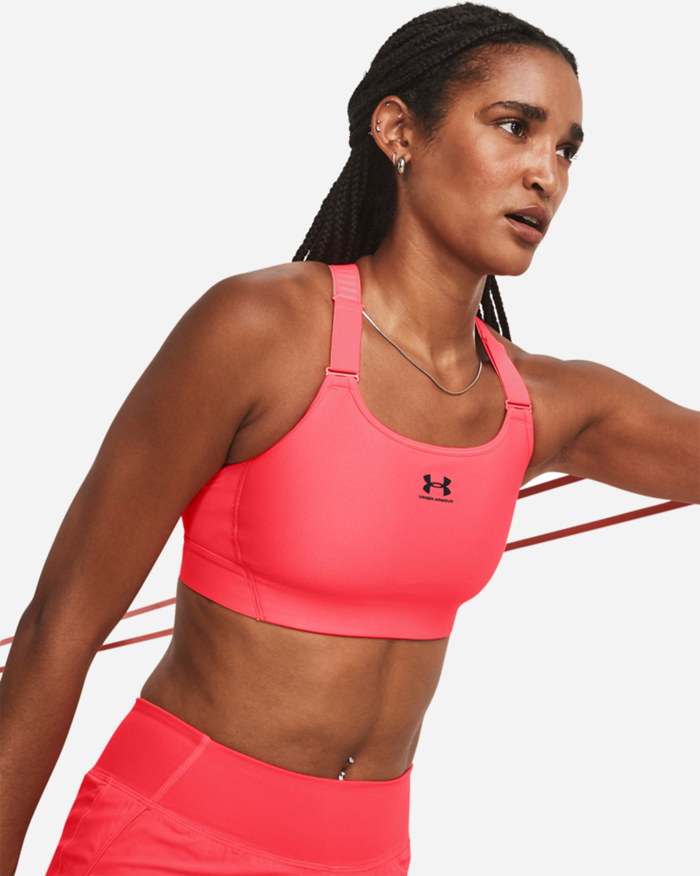 Bra training UNDER ARMOUR SMALL LOGO W - 5 | Cisalfa Sport