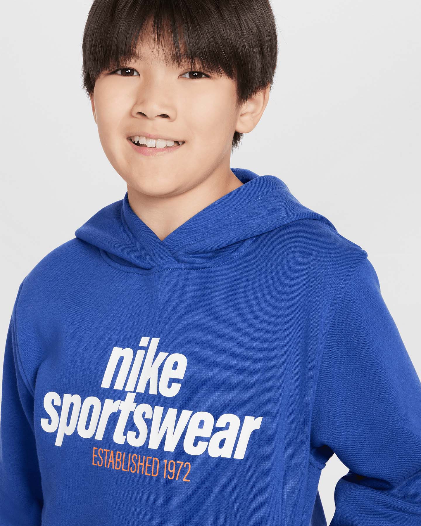 Felpa NIKE EIGHTIES JR - Blu royal - 2 | Cisalfa Sport