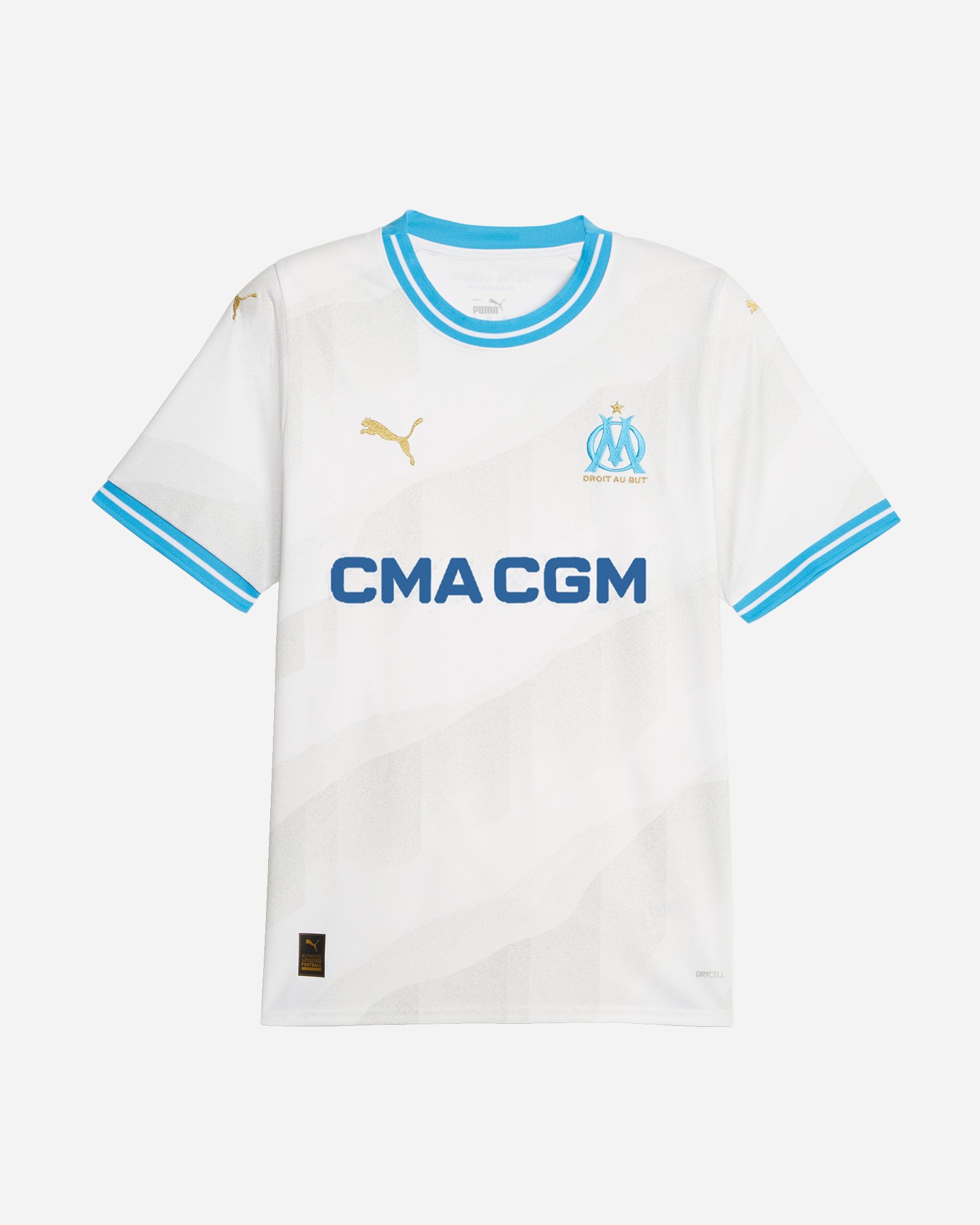 Maglia calcio ufficiale PUMA MARSIGLIA HOME REPLICA 23-24 M - Bianco - 0 | Cisalfa Sport