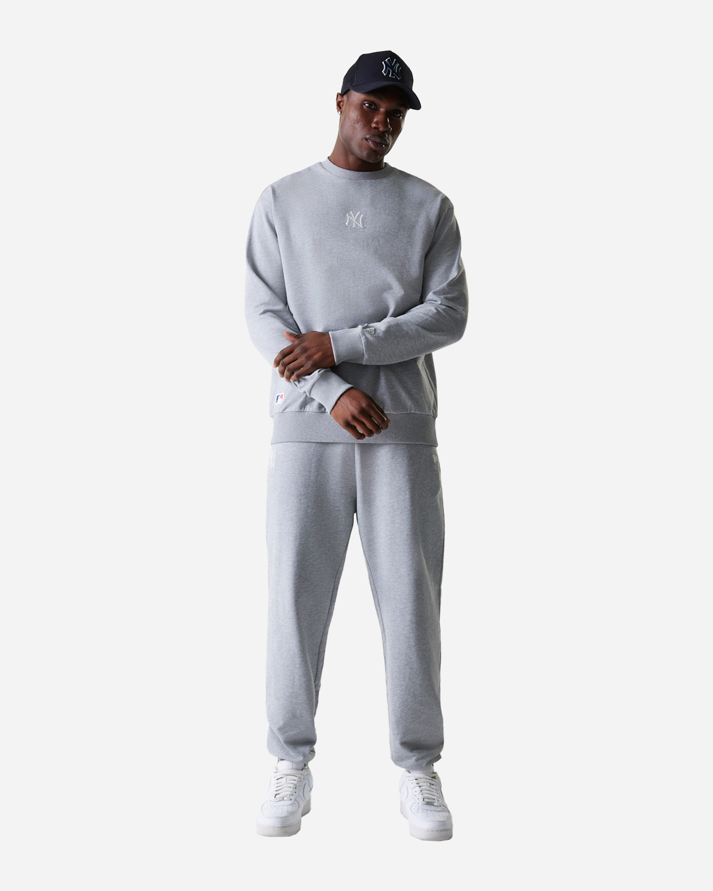 Felpa NEW ERA NEW YORK YANKEES MLB LEAGUE ESSENTIAL M - Grigio - 2 | Cisalfa Sport