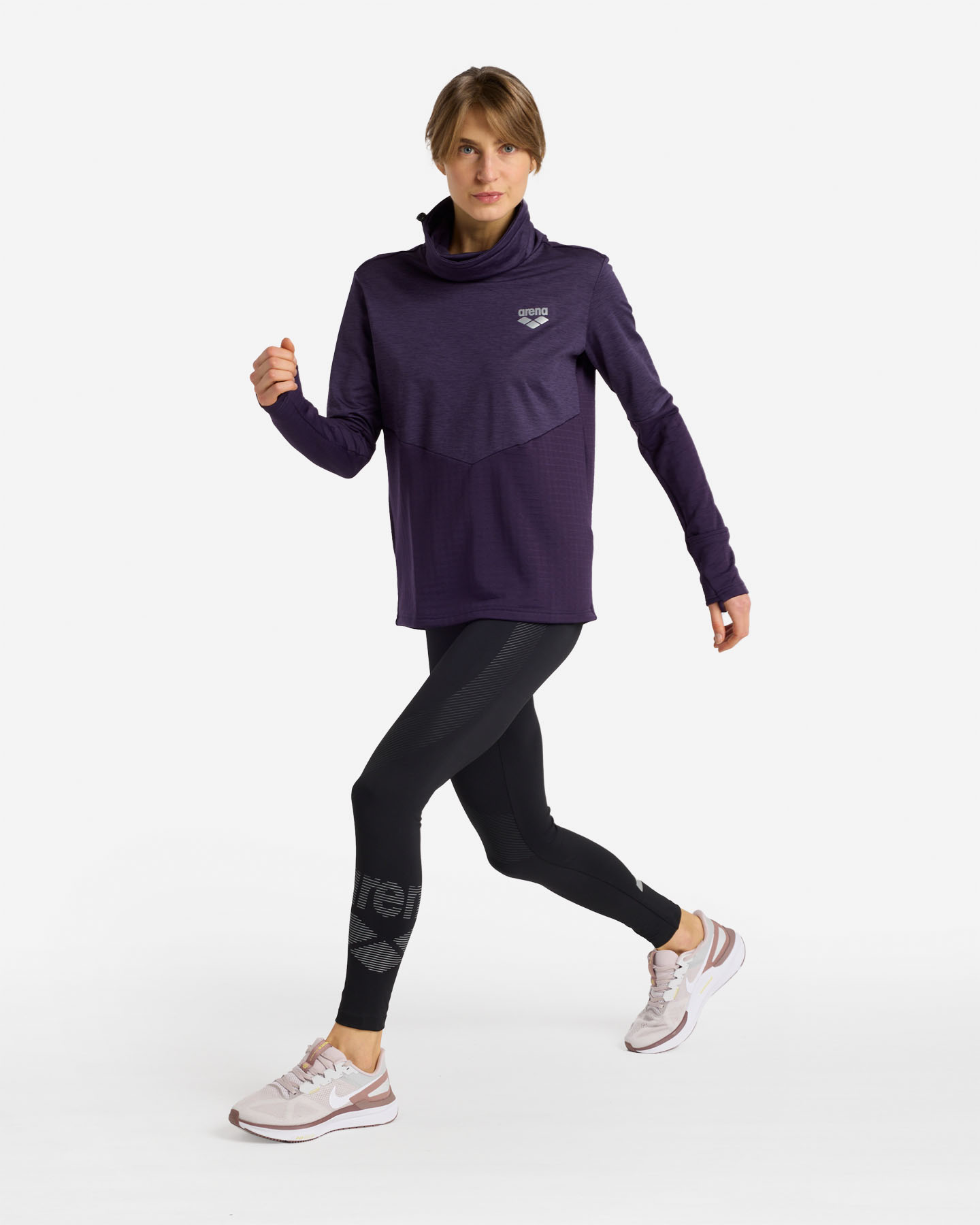Maglia running ARENA RACEREADY W - Viola - 4 | Cisalfa Sport