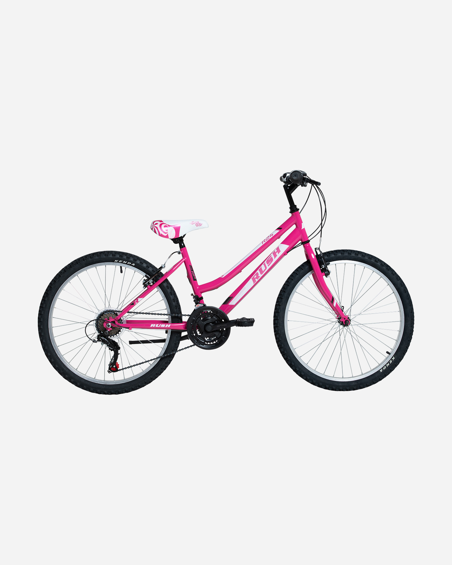 Bici junior RUSH 24 JR - Rosa - 0 | Cisalfa Sport