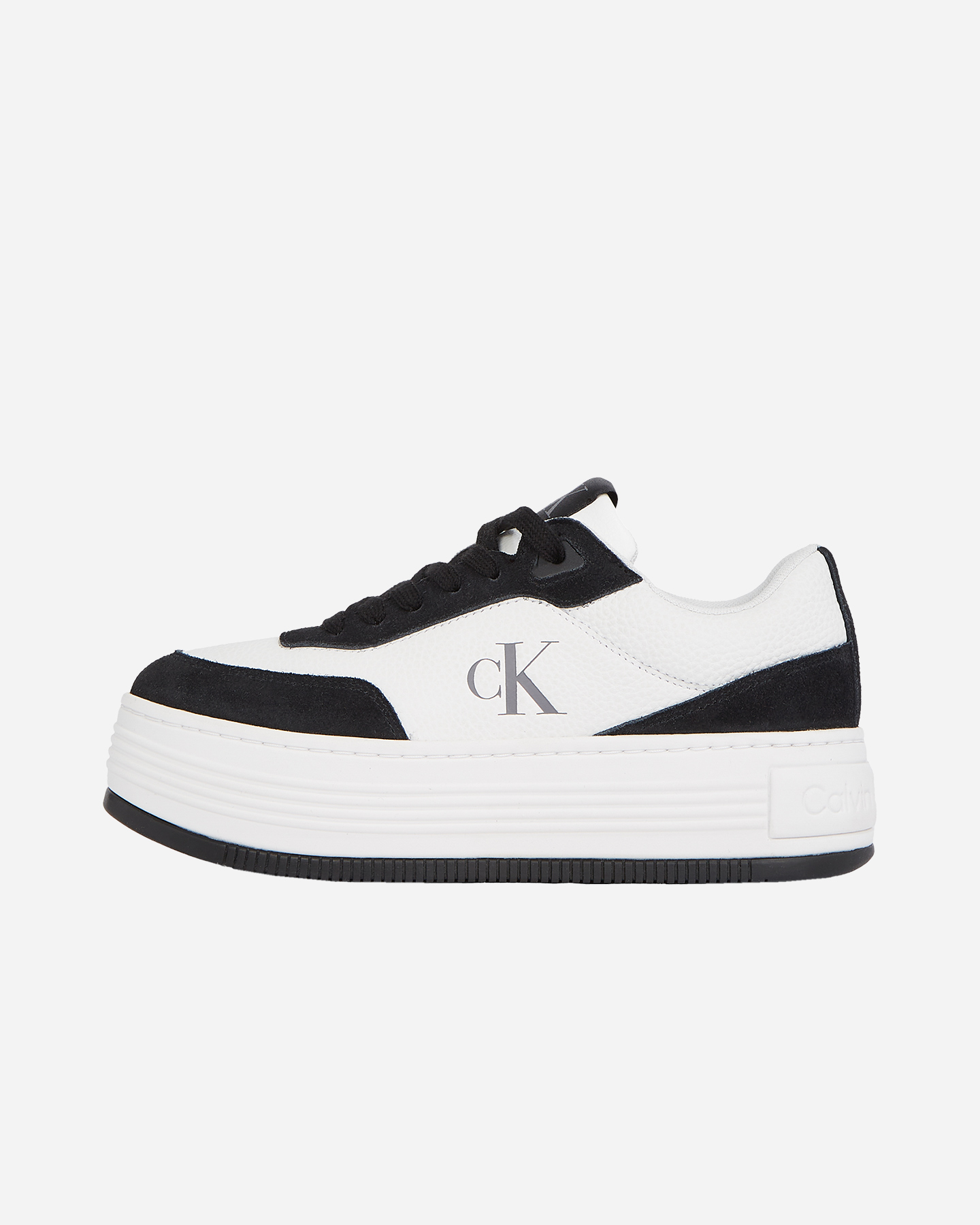 Scarpe sneakers CALVIN KLEIN JEANS BOLD FLATF LOW LACE W - Bianco - 4 | Cisalfa Sport