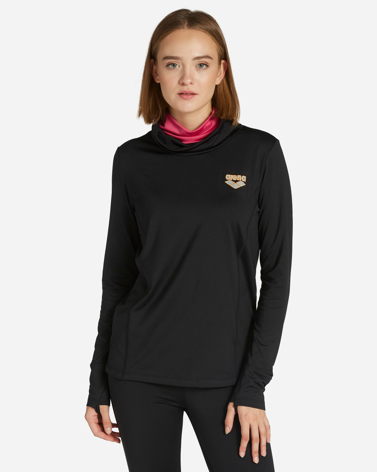 Maglia running ARENA WARM W - Nero - 0 | Cisalfa Sport