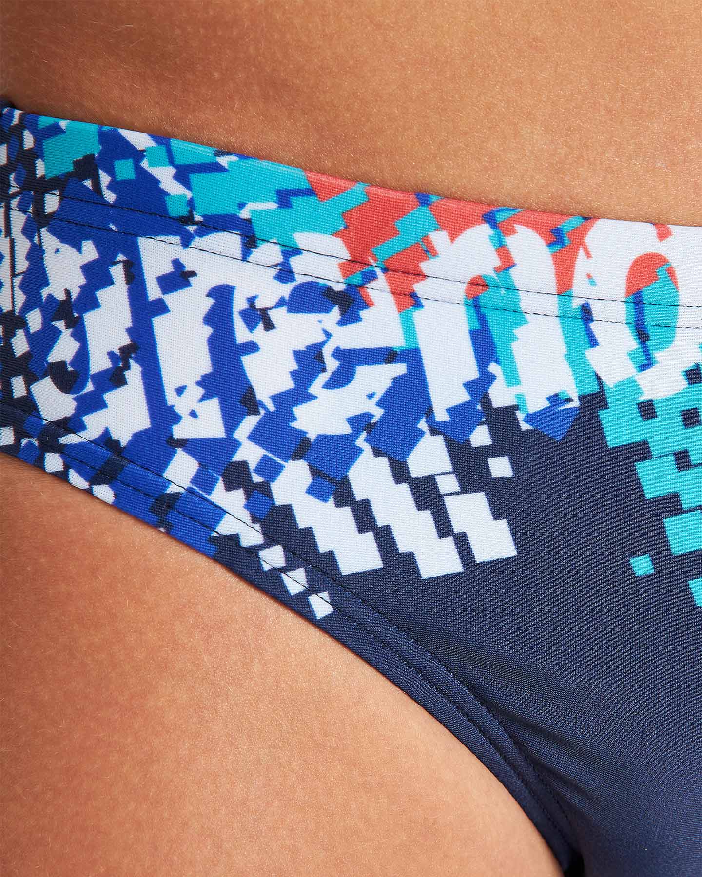 Slip piscina ARENA FIREBALL JR - Blu Navy - 5 | Cisalfa Sport