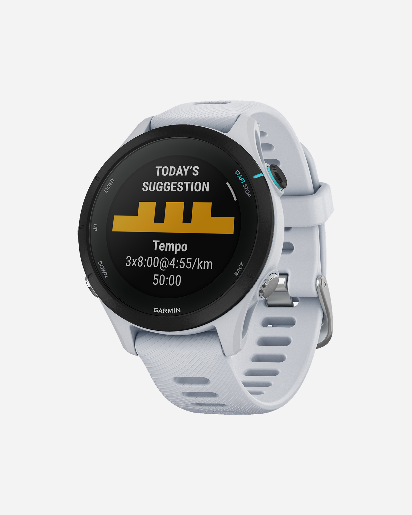 Orologio multifunzione GARMIN FORERUNNER 255 S MUSIC - Bianco - 2 | Cisalfa Sport