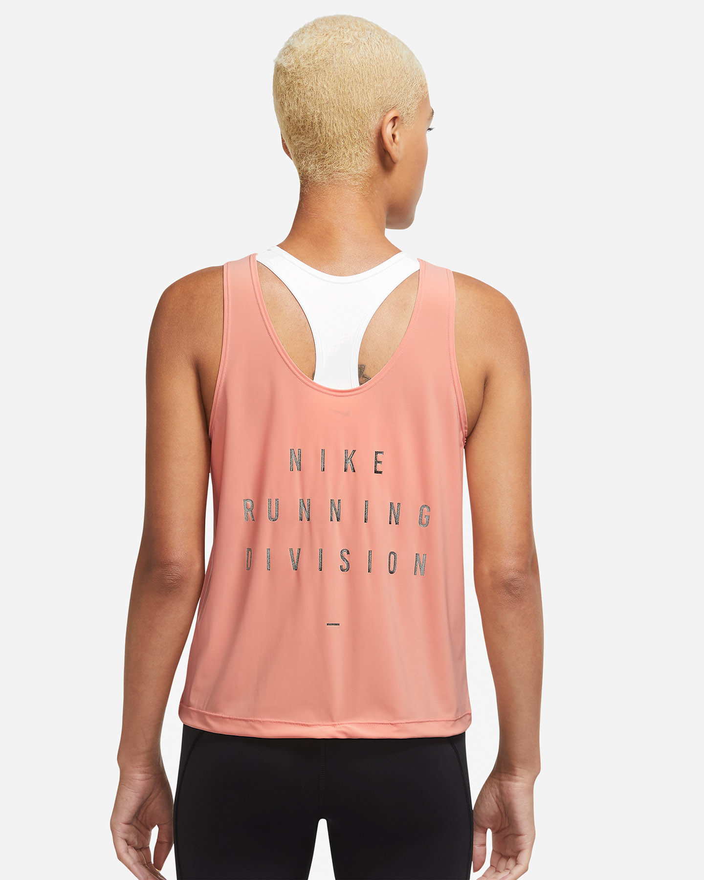 Canotta running NIKE DRI FIT RUN DIVISION CONVERT W - Nero - 1 | Cisalfa Sport