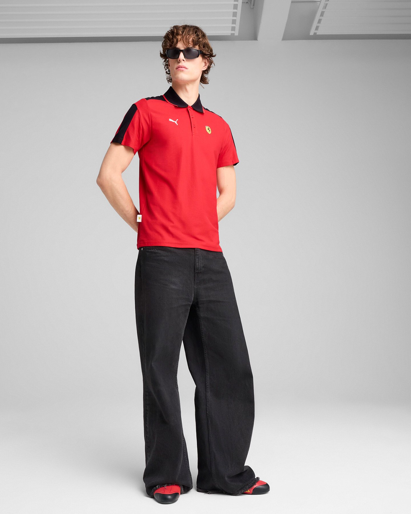 Polo PUMA FERRARI RACE MT7 M - Rosso - 3 | Cisalfa Sport