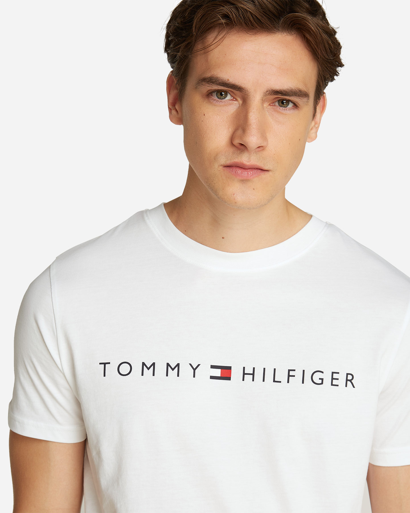 T-shirt TOMMY HILFIGER WRITTEN EXTENDED M - Bianco - 4 | Cisalfa Sport