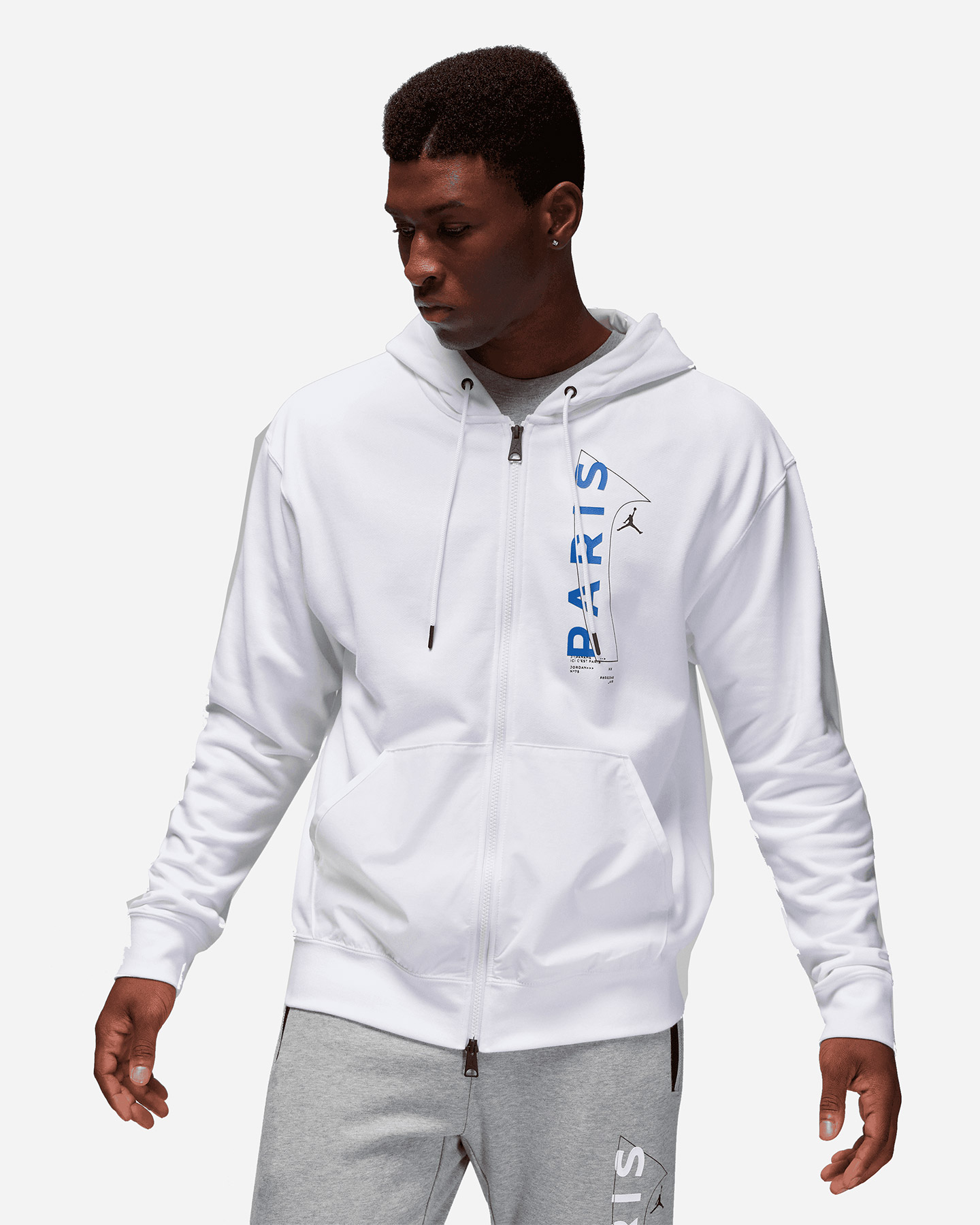 Felpa NIKE JORDAN PSG FG FZ LOGO M - 0 | Cisalfa Sport