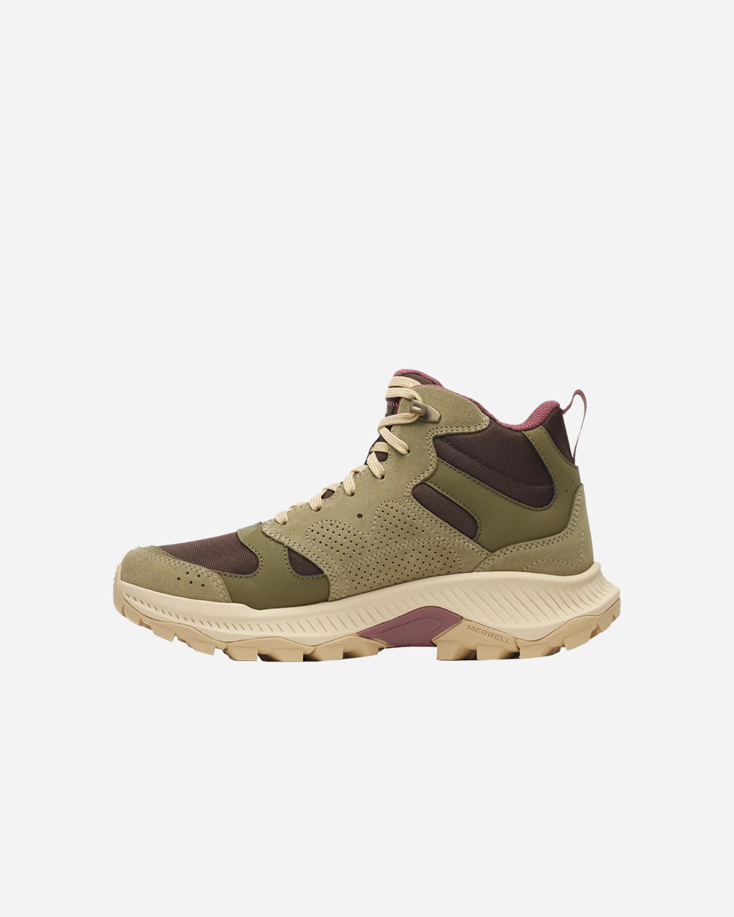 Scarpe escursionismo MERRELL TEMPO SOL MID WP W - Verde - 5 | Cisalfa Sport