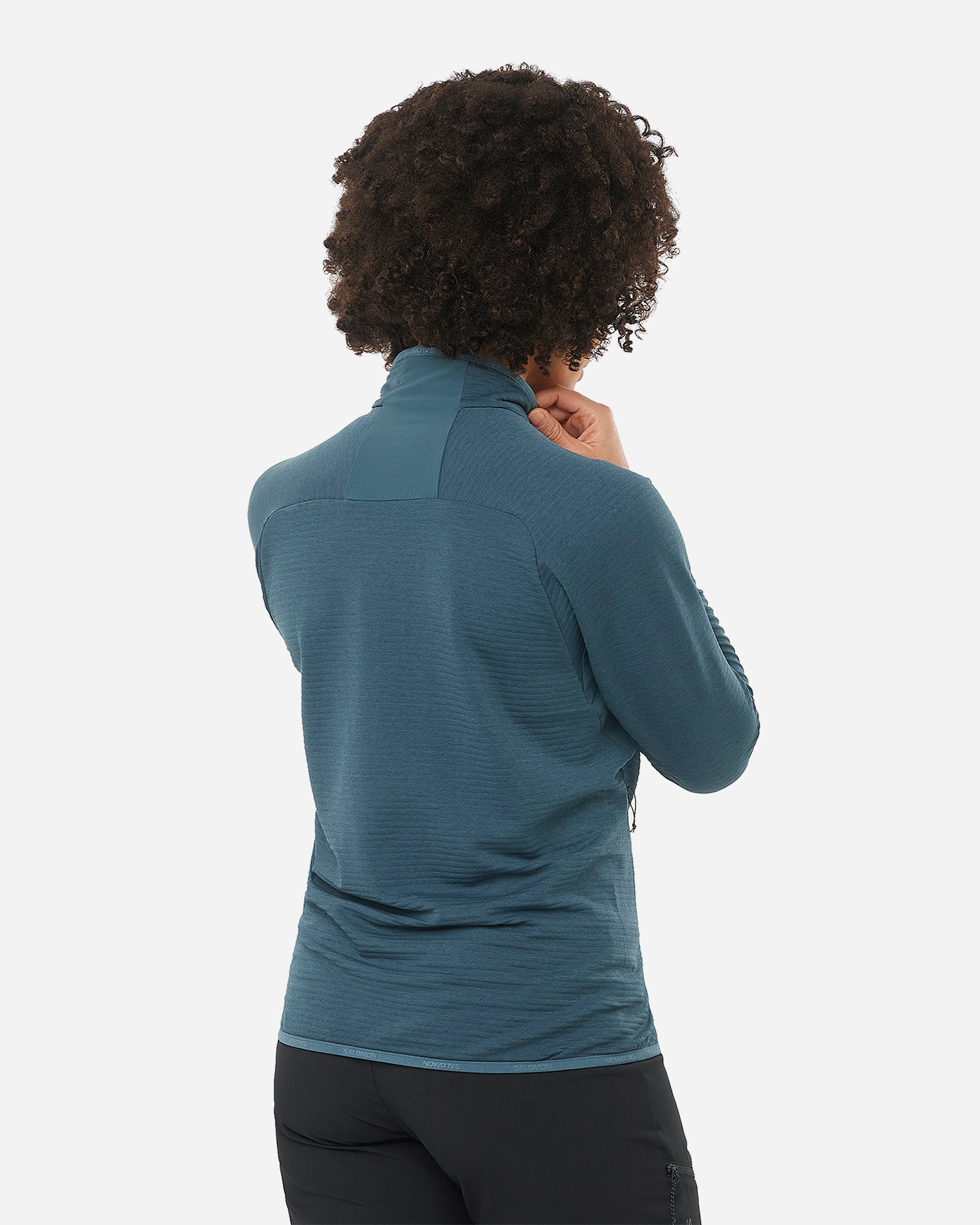 Pile SALOMON ESSENTIAL LIGHTWARM W - Blu Navy - 2 | Cisalfa Sport