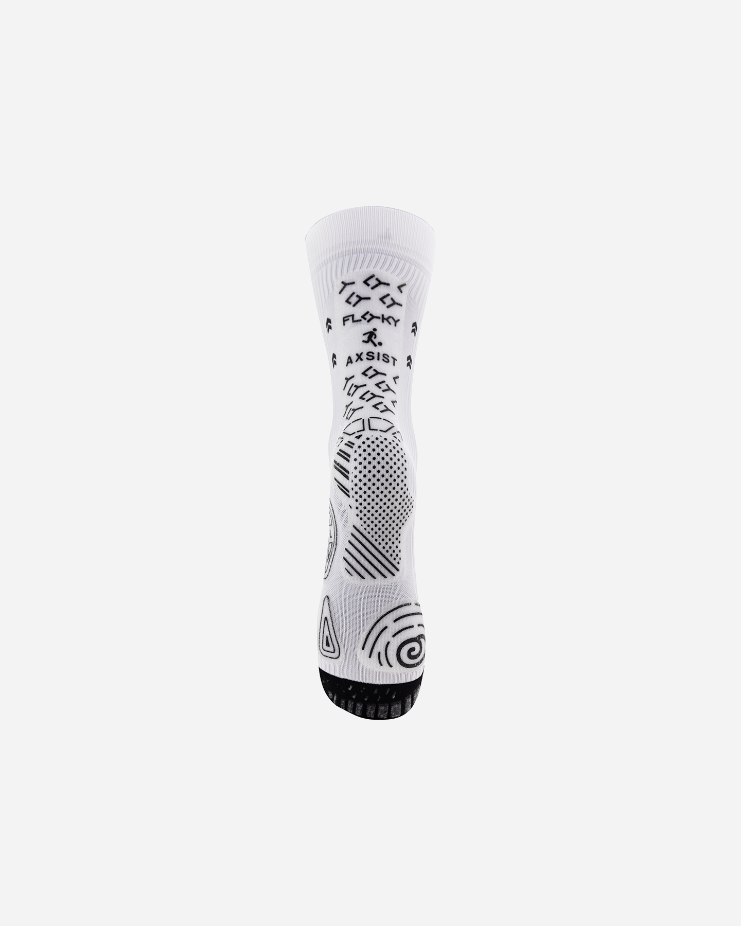 Calzettoni calcio FLOKY AXSIST 3D M - Bianco - 2 | Cisalfa Sport