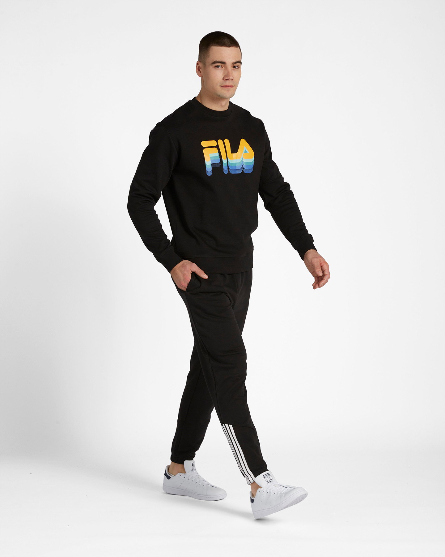 Felpa FILA GRAPHICS LOGO LINEA M - 9 | Cisalfa Sport