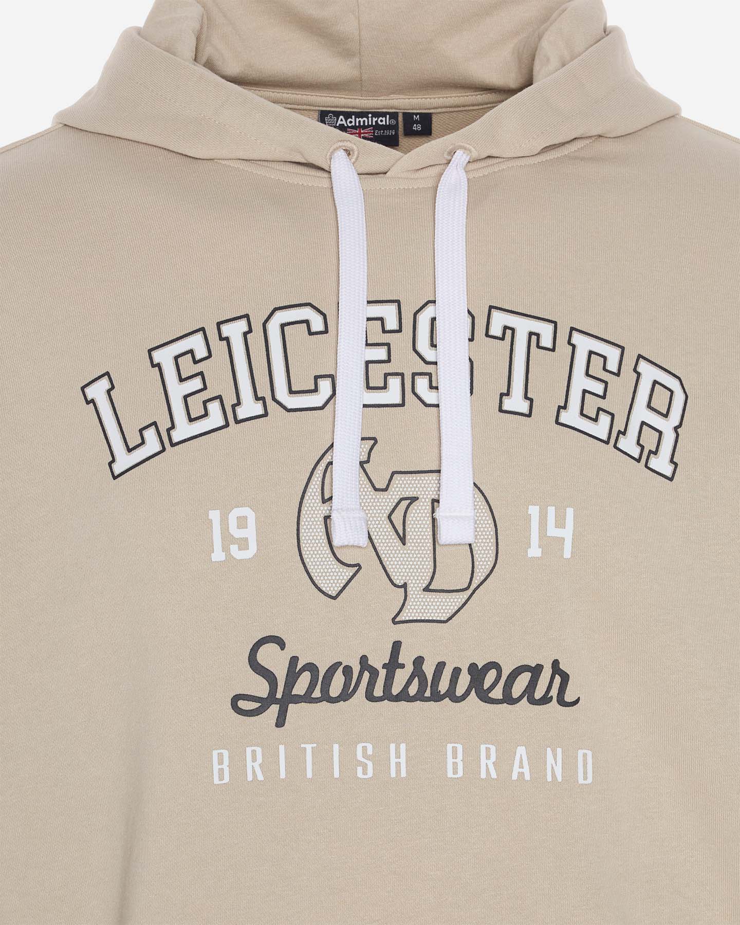 Felpa ADMIRAL VARSITY M - Grigio - 2 | Cisalfa Sport